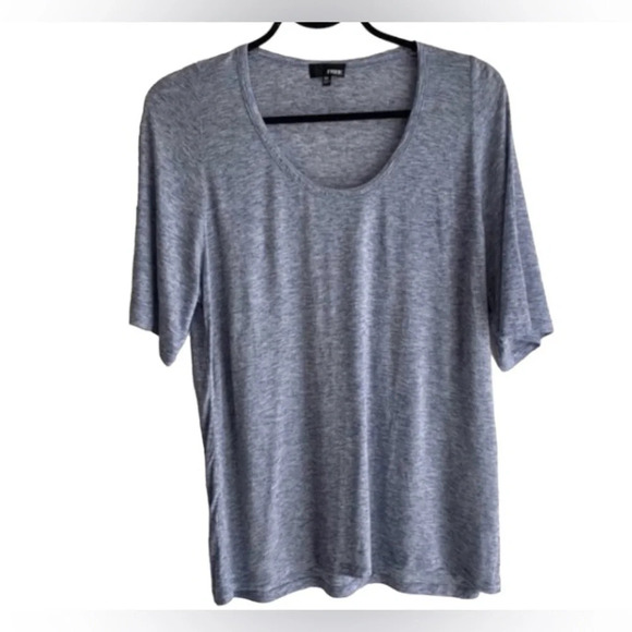 Aritzia Wilfred Free T-Shirt Heathered Oversized Marle Crew neck Short Sleeve - Picture 14 of 14
